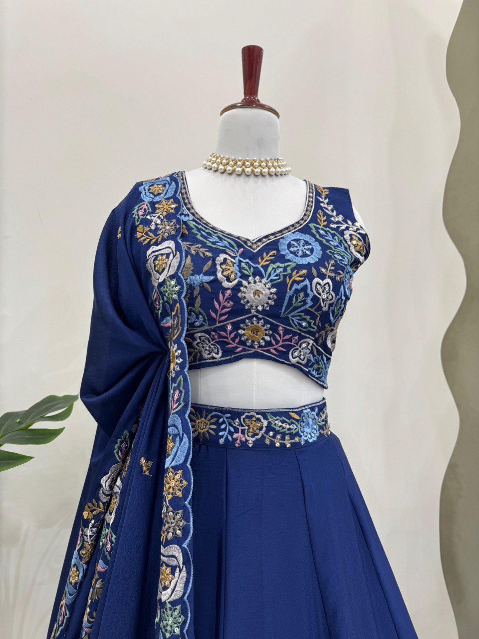 Regal Heavy Chinon Silk Lehenga Choli Set QRC-327