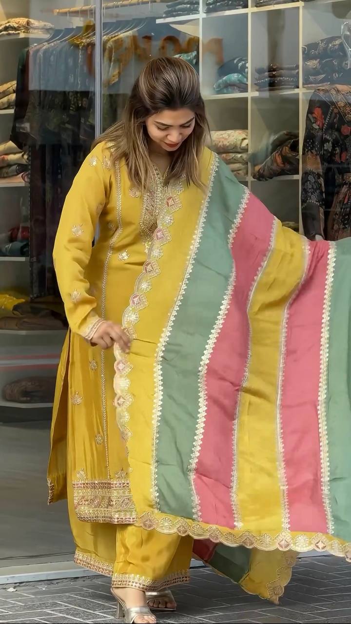 New Designer Party Wear Anarkali Set
