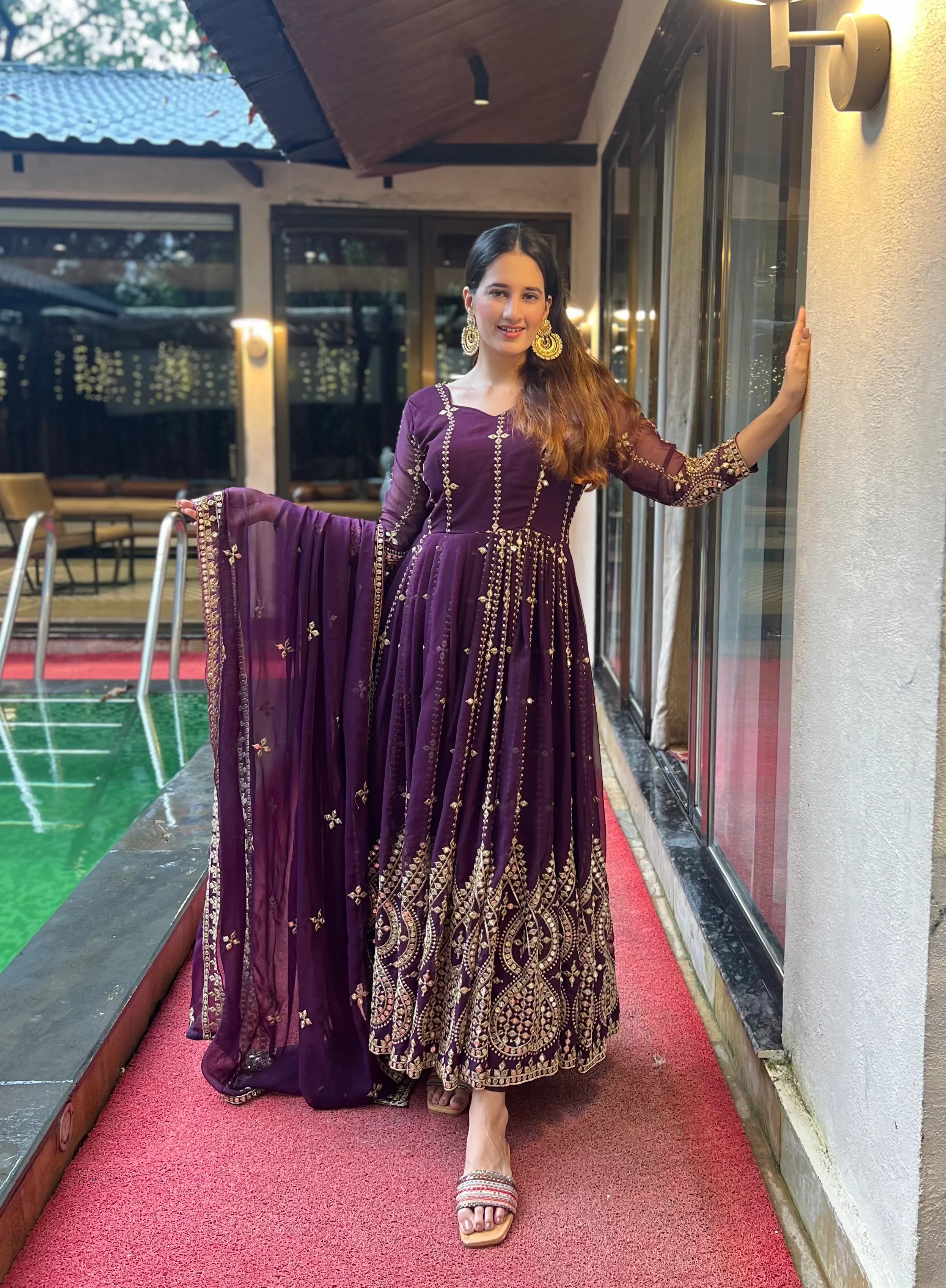 Elegant Party & Festive Wear Dress for Women