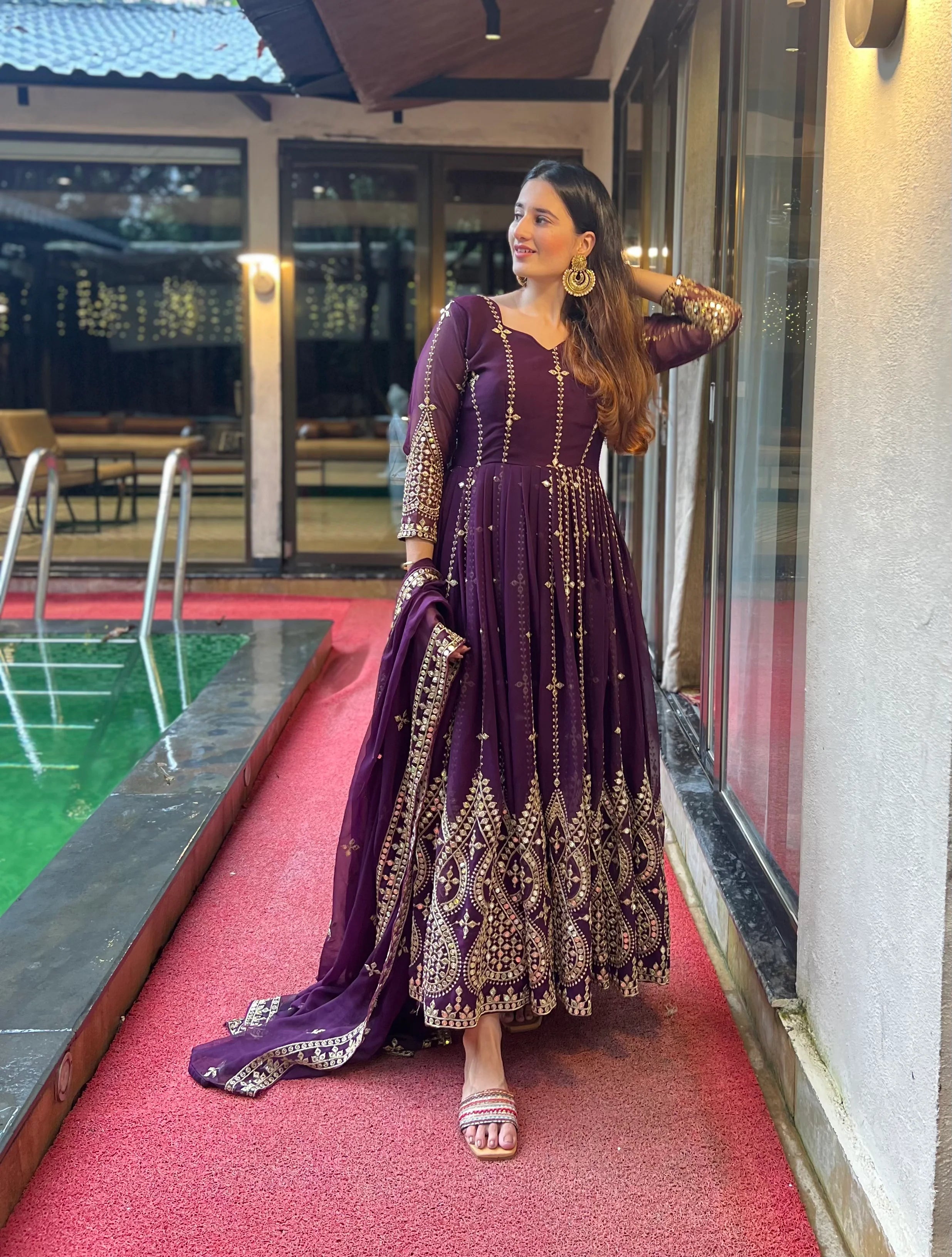 Elegant Party & Festive Wear Dress for Women