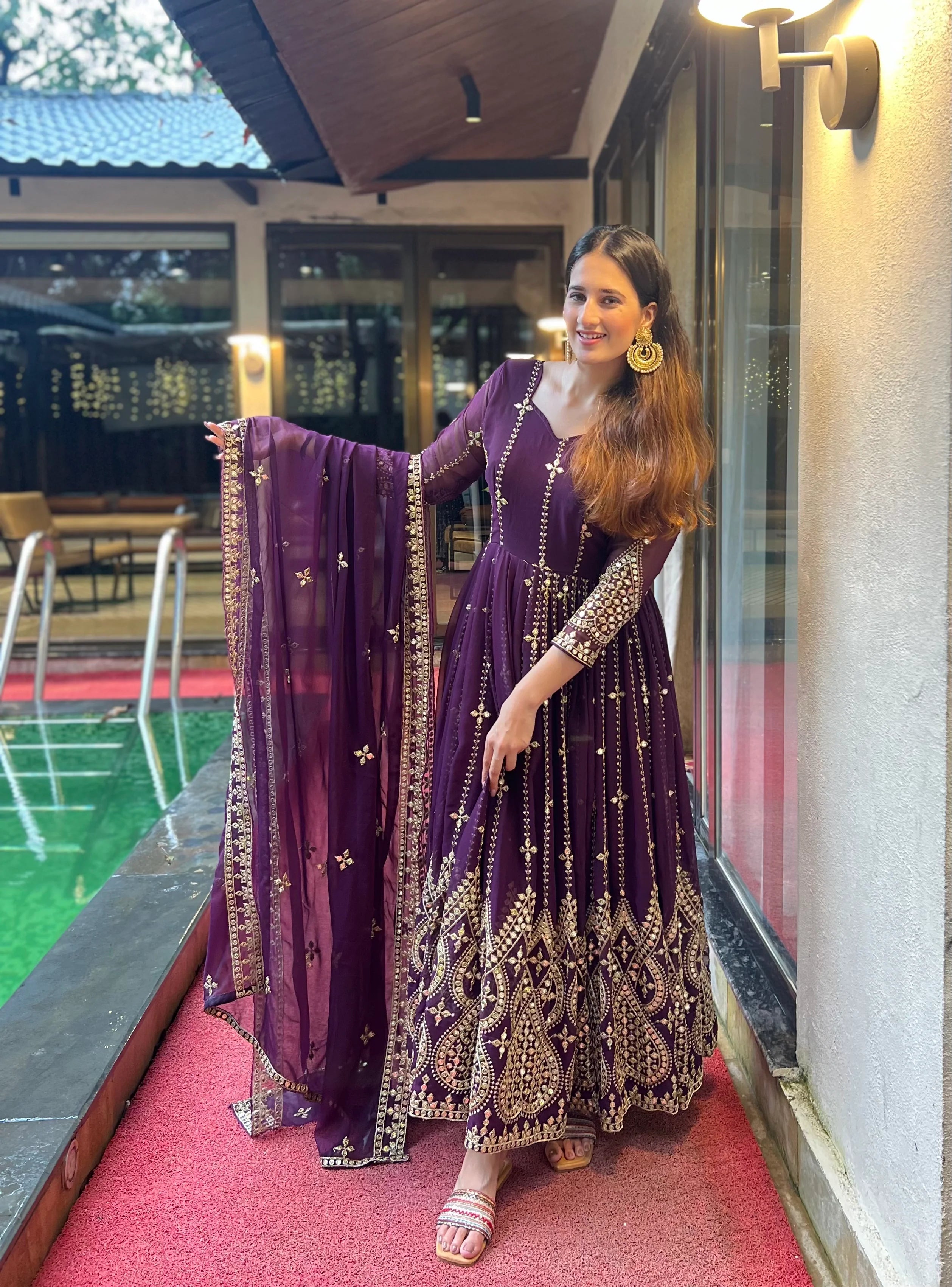 Elegant Party & Festive Wear Dress for Women