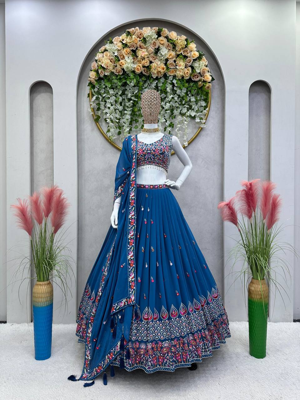 Elegance And Contemporary Design, This Lehenga Coli - QRC-230