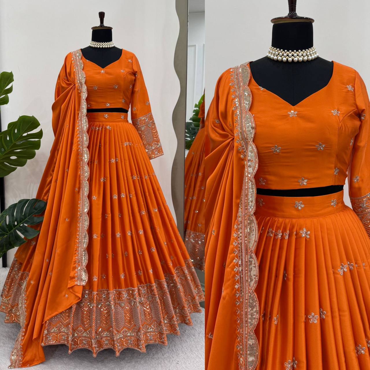 This stunning lehenga set QRC-308