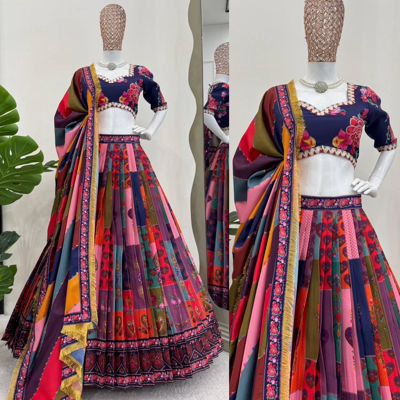 This elegant lehenga set QRC-309