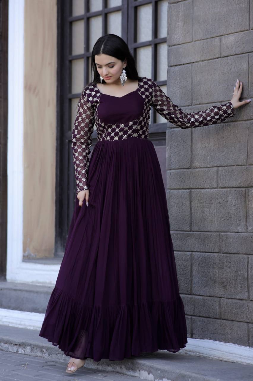 PREMIUM READYMADE DESIGNER GOWN COLLECTIONS LF-9144