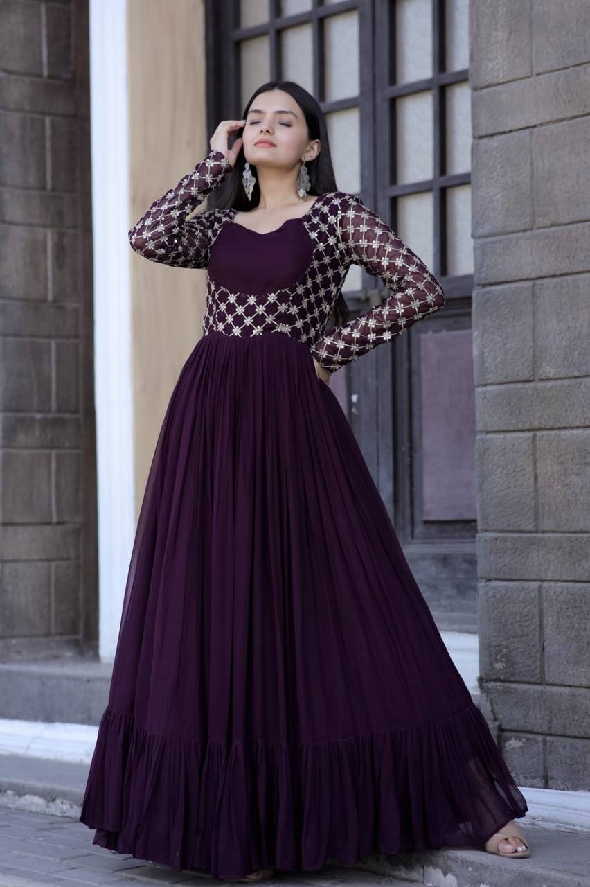 PREMIUM READYMADE DESIGNER GOWN COLLECTIONS LF-9144